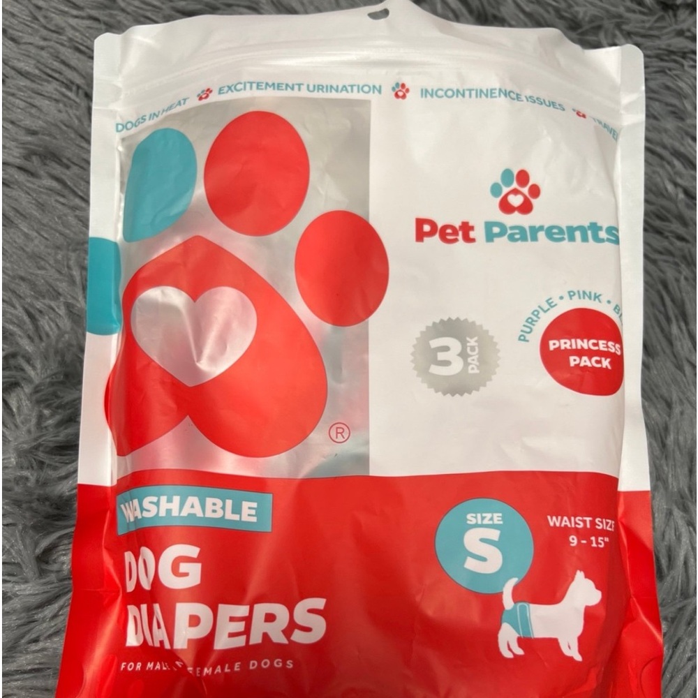 NEW washable Dog diapers size small